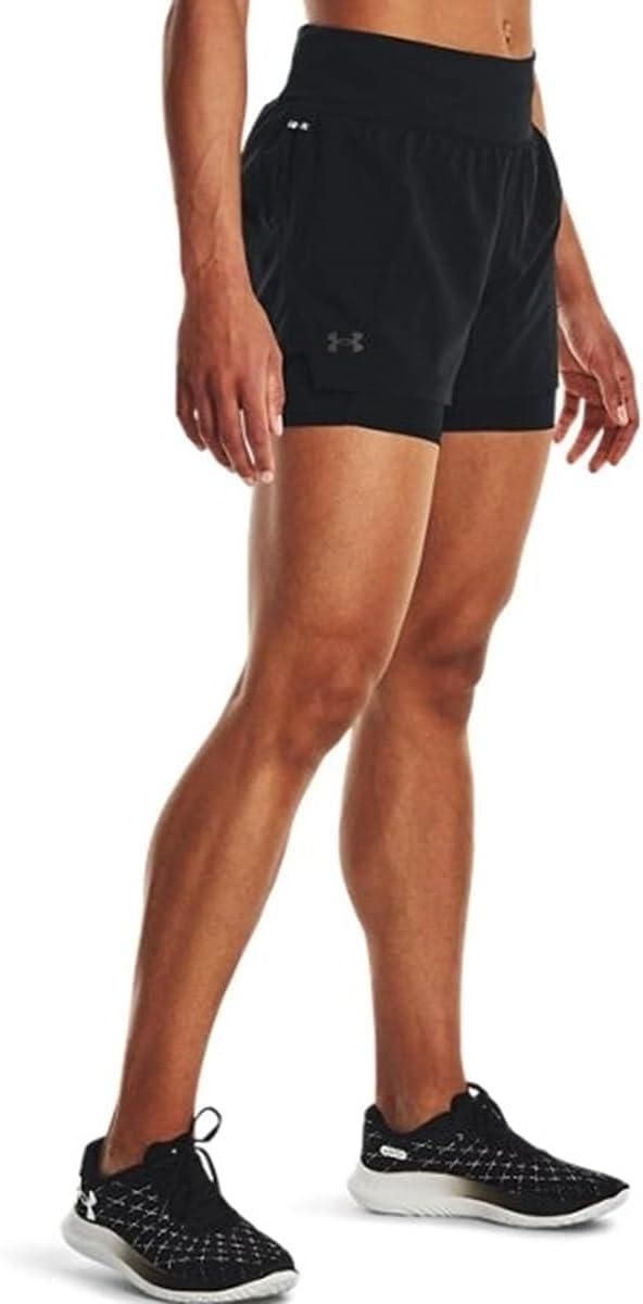 2-in-1 Running &amp; Fitness Slim Fit Sports Shorts