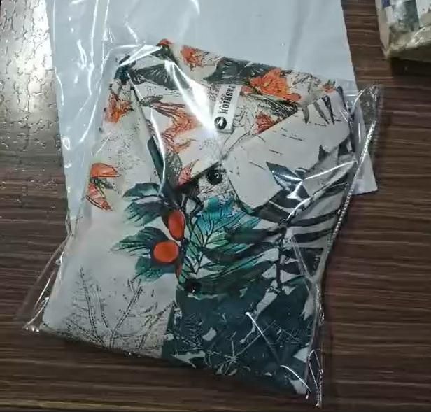 Men's Casual Vacation-Style Printed Short & Shirt Co-ord Set (2pcs Set)